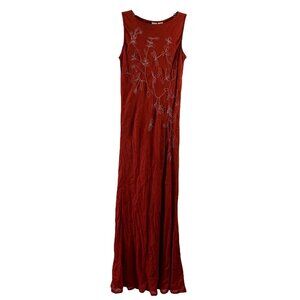 Together Women's Long Red Dress